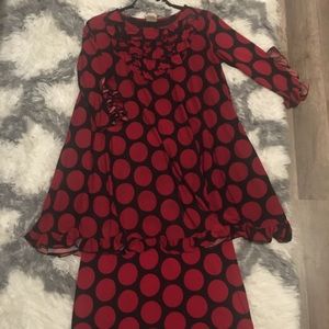 Zadie B’s 2 piece outfit❤️🖤